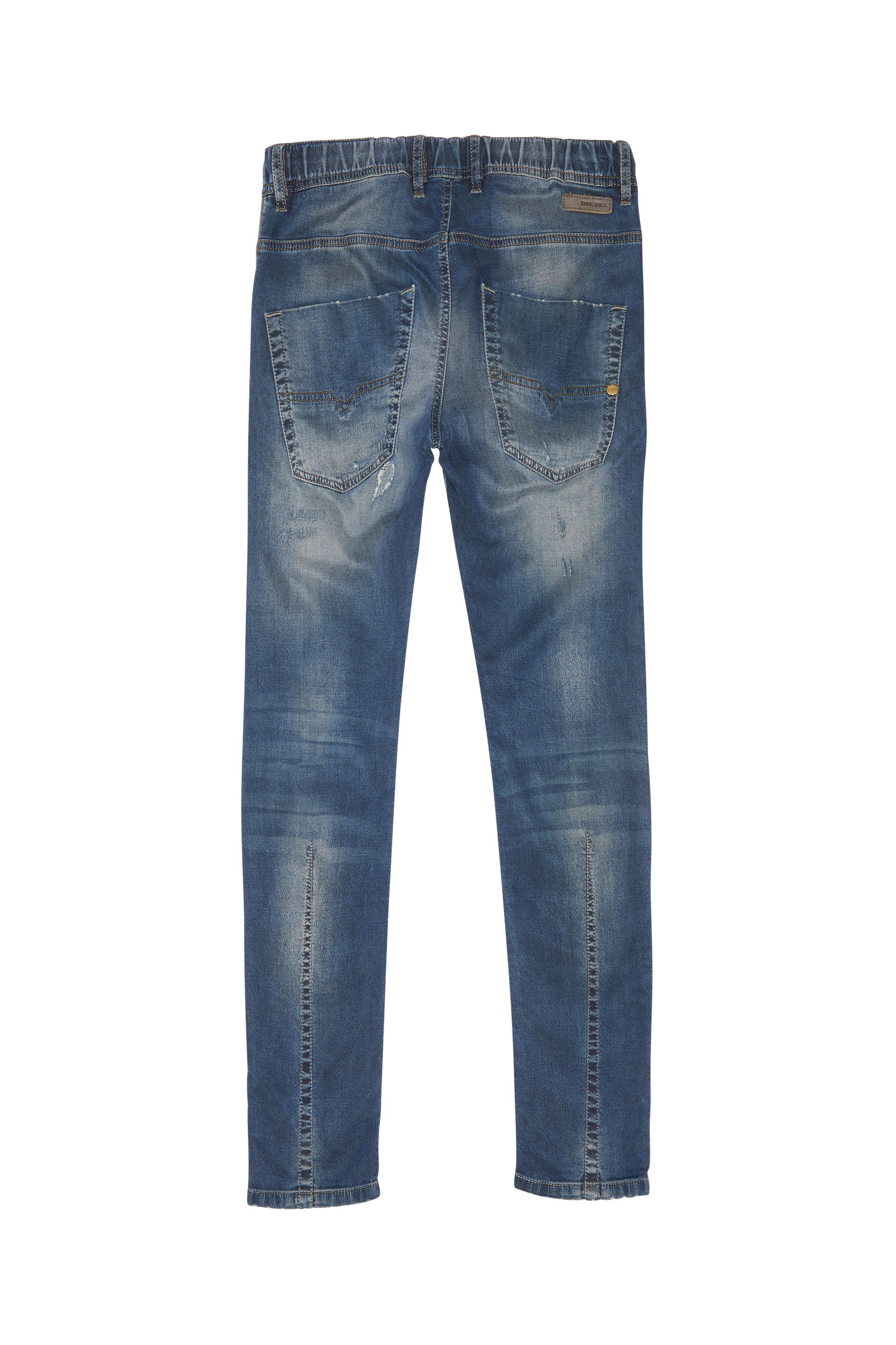Diesel - KROOLEY JoggJeans&reg;, Man's Diesel Man - Jeans Medium blue in Dark Blue - 2
