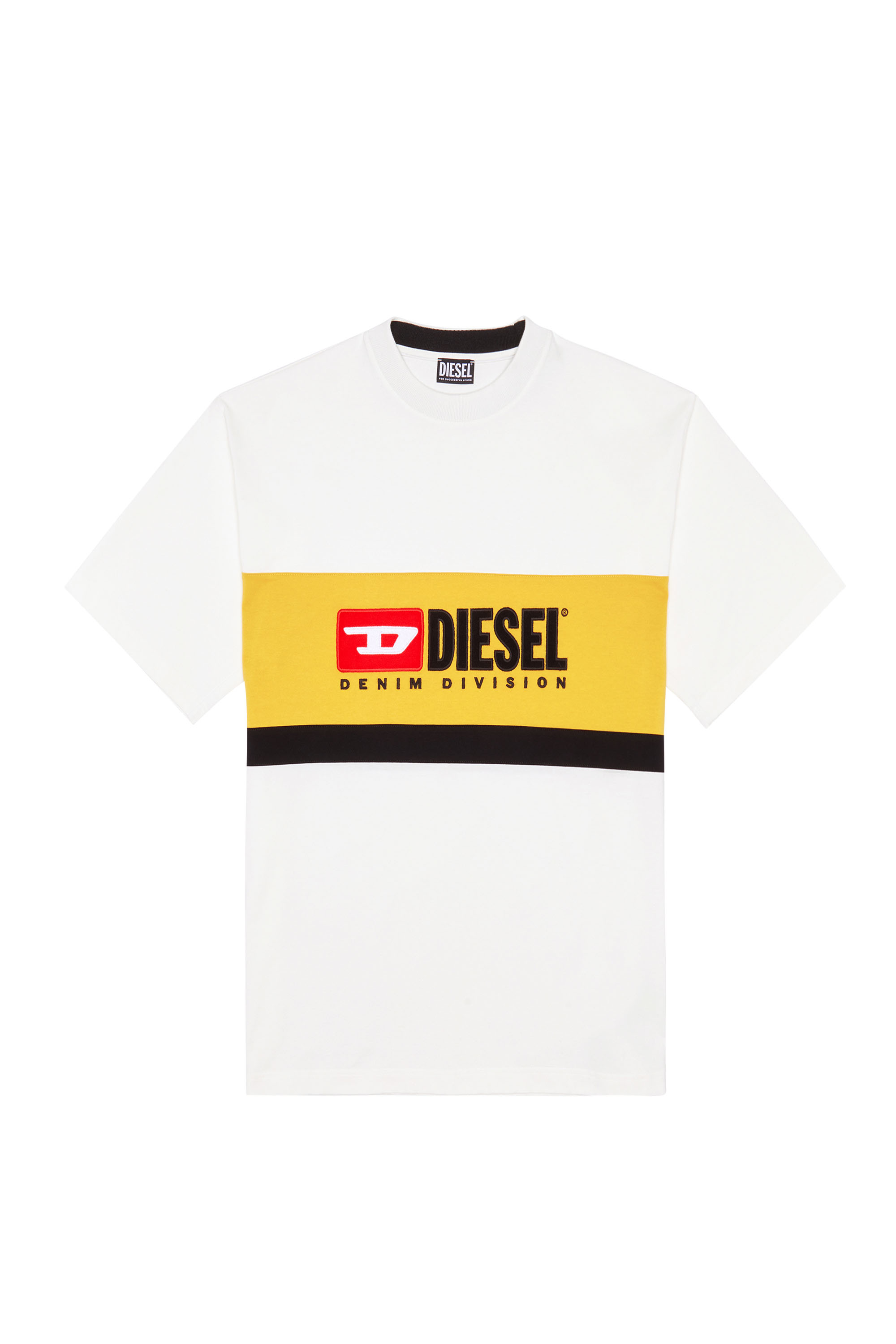 Diesel - T-STREAP-DIVISION, White - Image 1