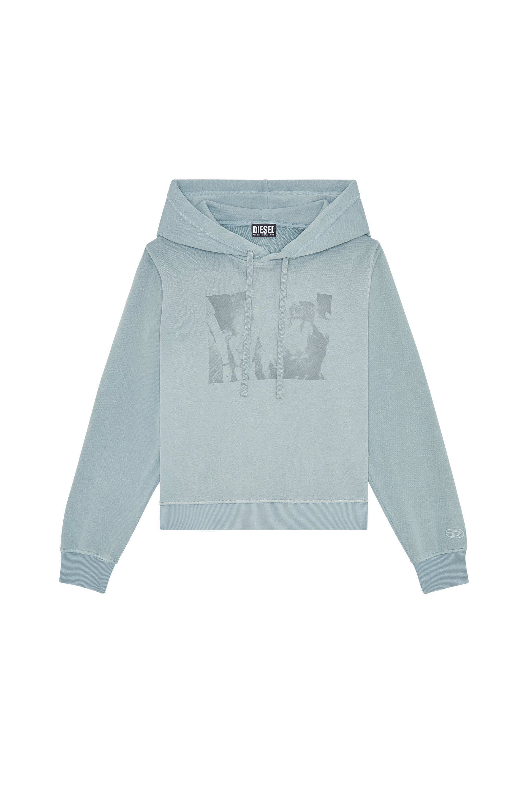 F-REGGY-HOOD-G5, Grey - Sweaters