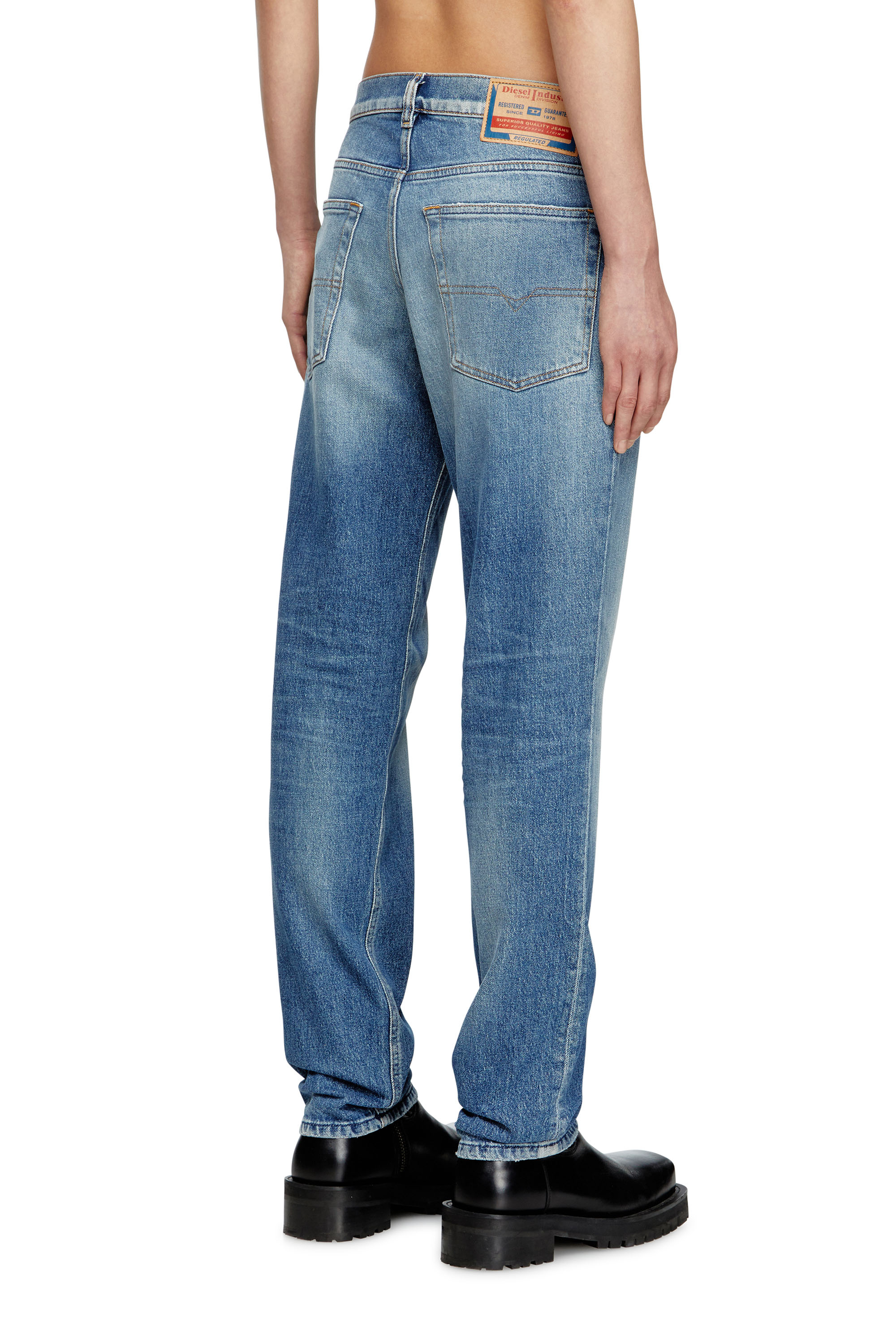 Diesel - Man's Regular Jeans 2023 D-Finitive 09M12, Medium blue - 4