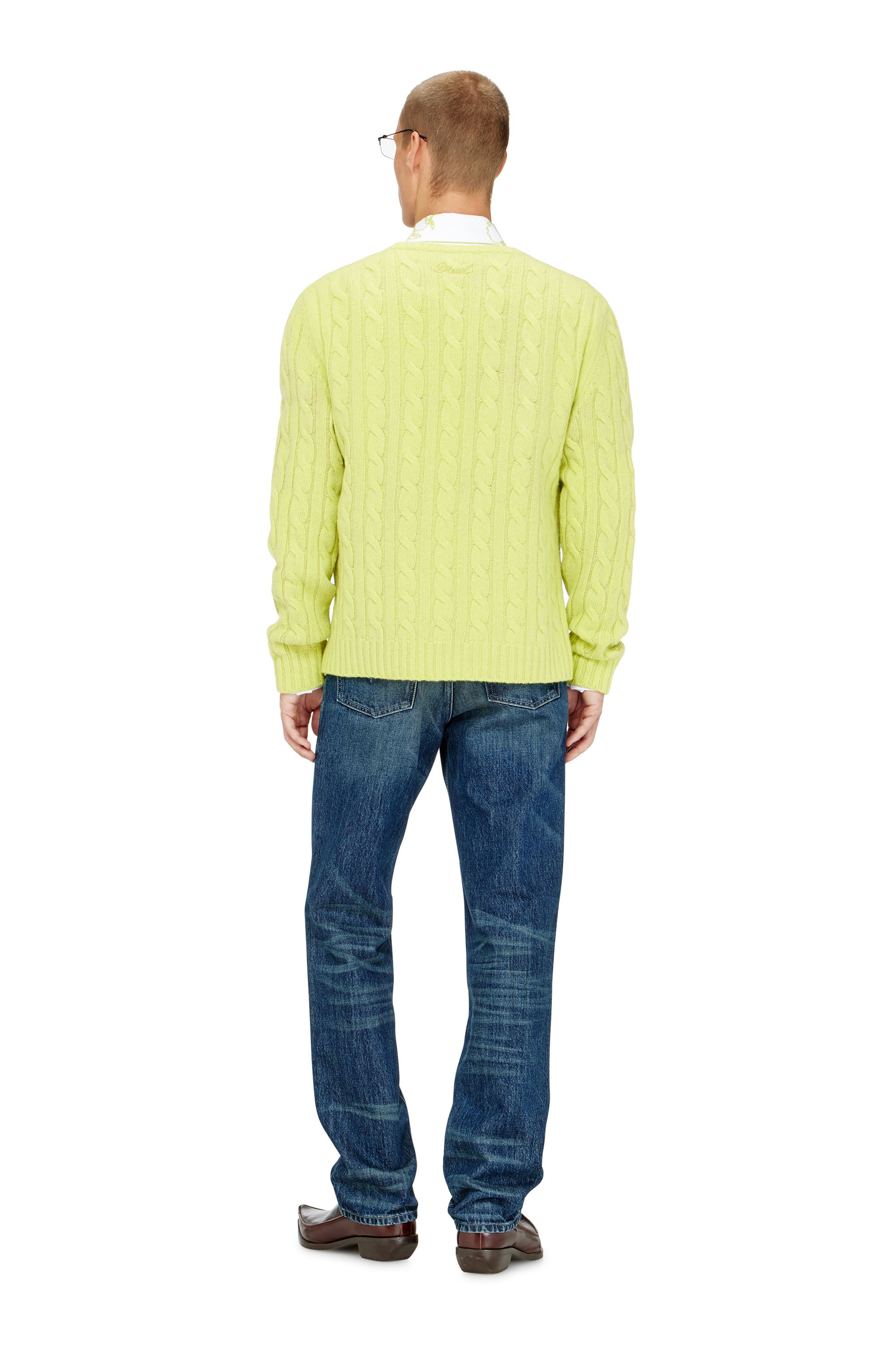 Diesel - Man's Regular Jeans 1991 D-Voeed 007FZ, Dark Blue - 4