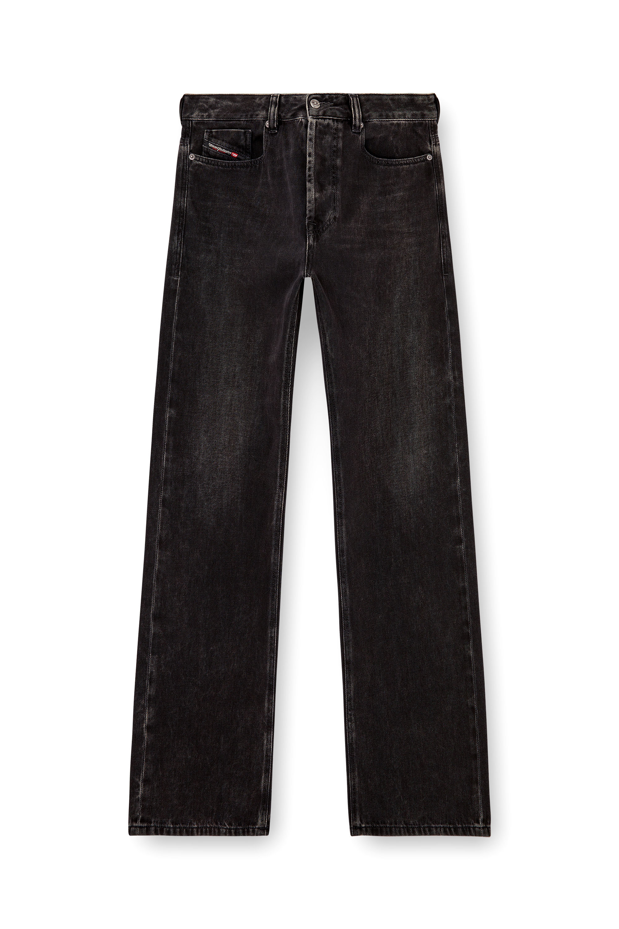 Diesel - Man's Relaxed Jeans 1980 D-Eeper 09J96, Black/Dark grey - 5